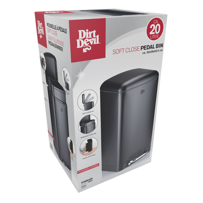 Pedal Bin 20L Soft Close