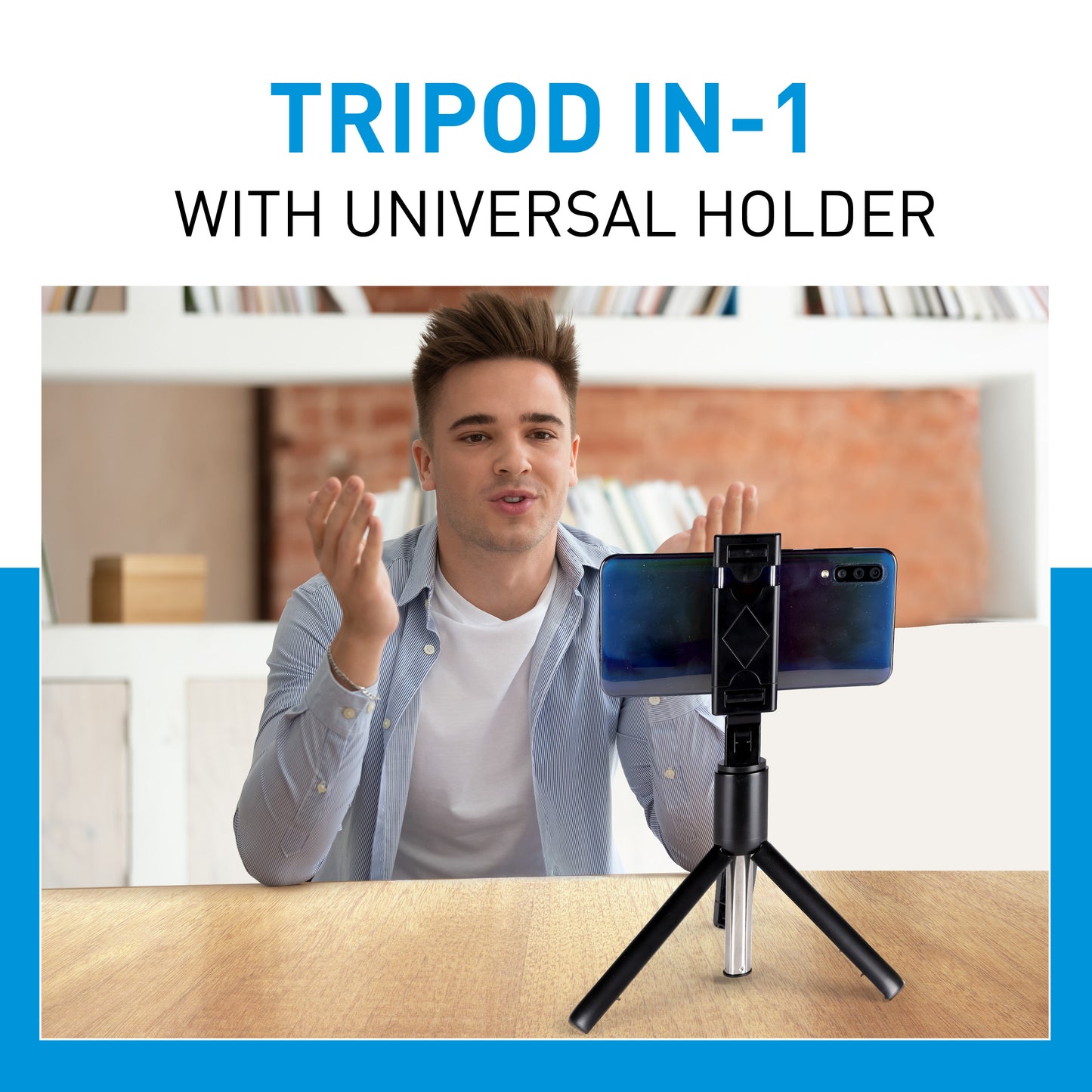Selfie Stick Bt & Tripod