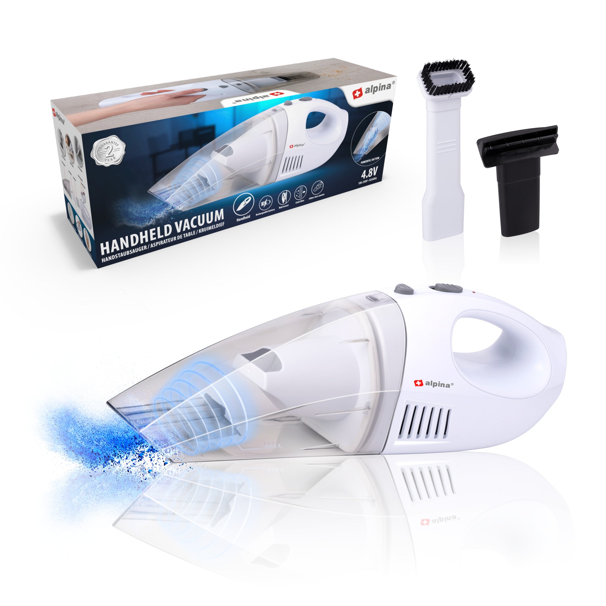 Vacuum Cleaner Handheld 4.8V