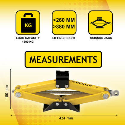 Scissor Jack 1500Kg St