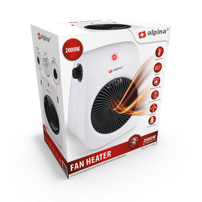 Fan Heater 230V 2000W