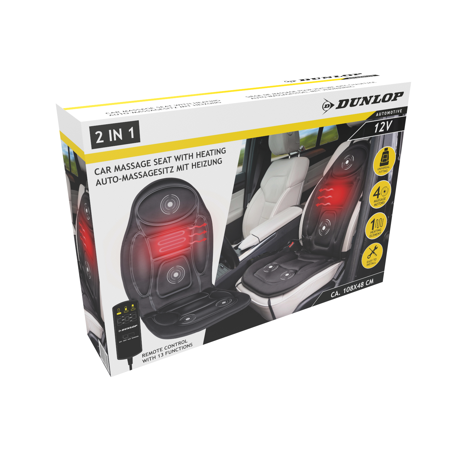 Car Seatcushion Heat & Massage