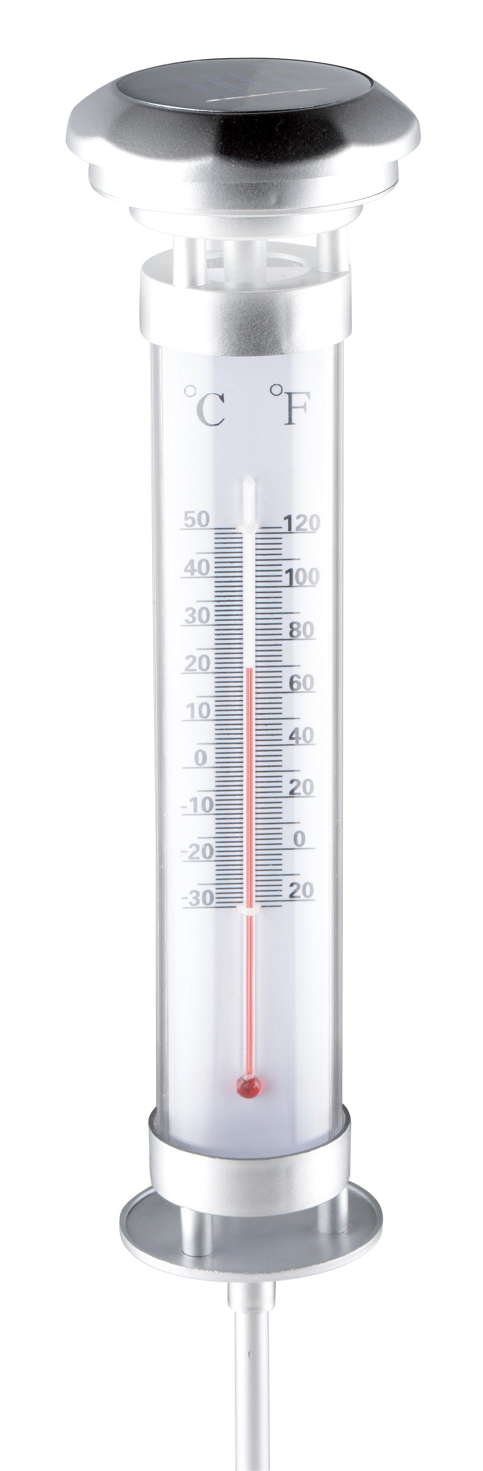 Solarlight Thermometer D9X57Cm