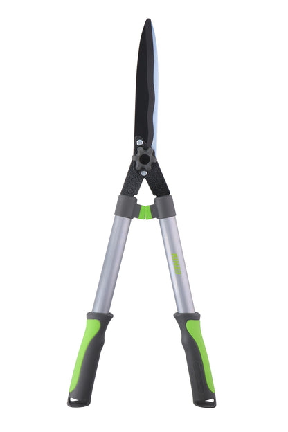 Kinzo Heggenschaar - 65Cm - Met Llaflon Bladen - Extra Sterk - Roestbestendig - Non-Stick Bladen - Grijs/Groen