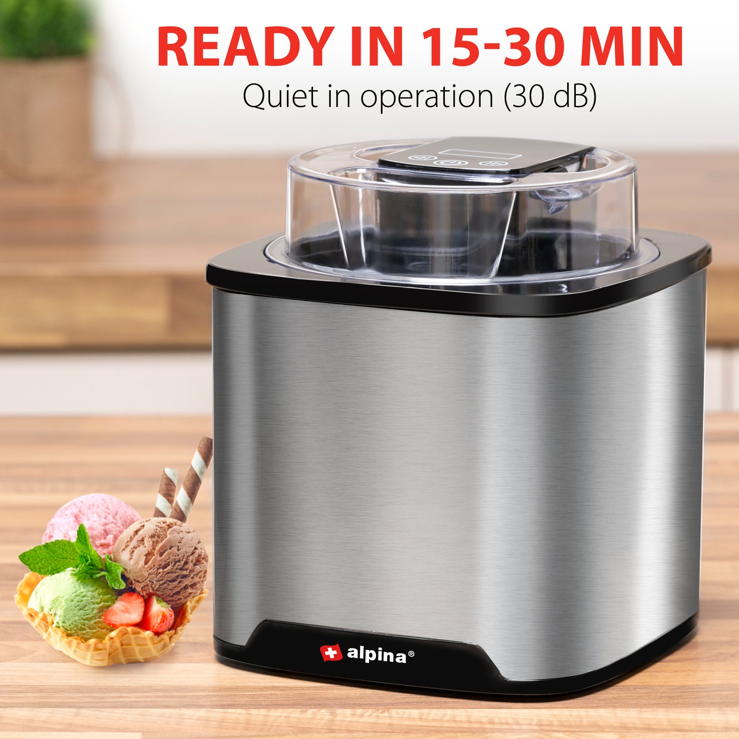 Ice Cream Maker 230V 12W