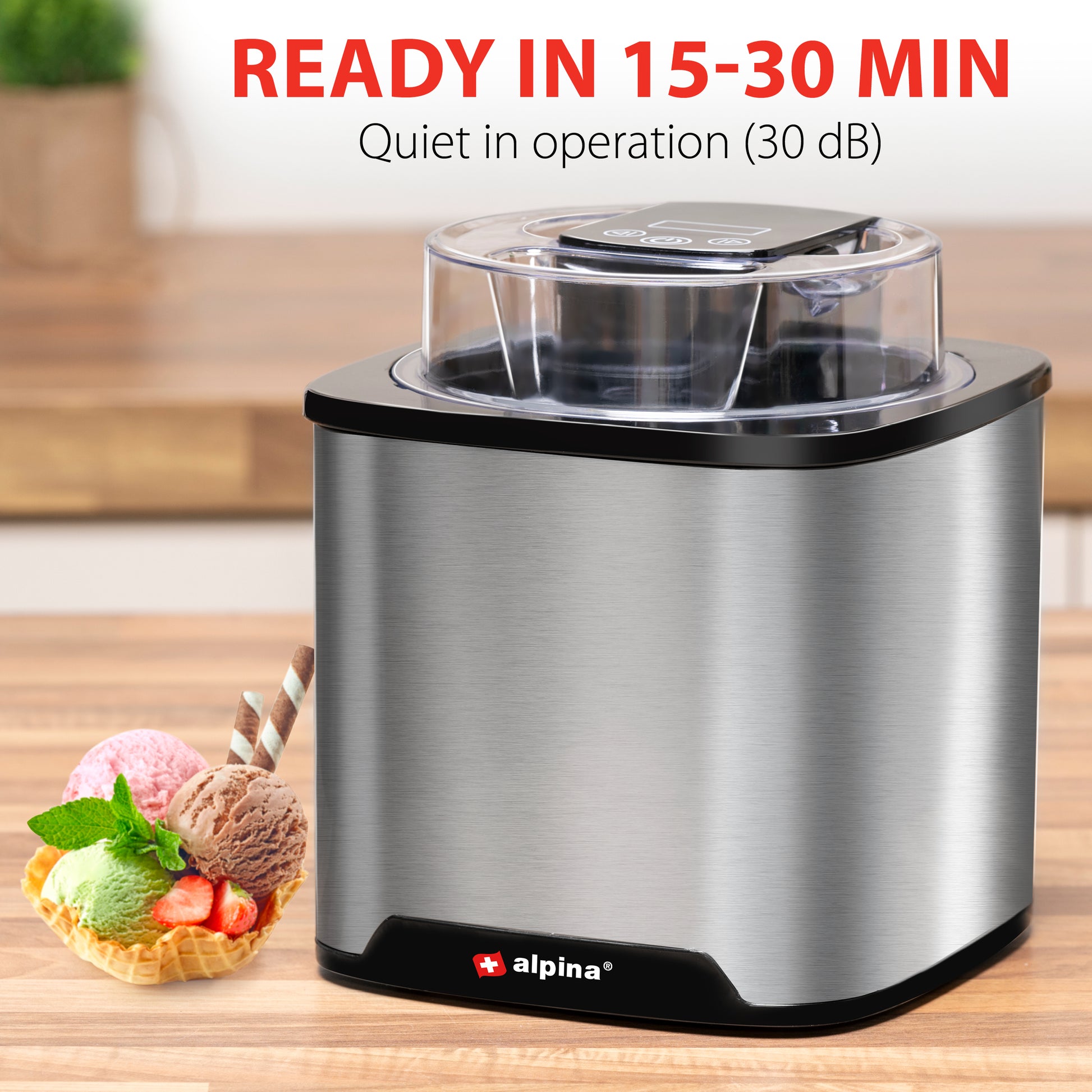 Ice Cream Maker 230V 12W