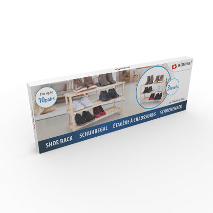 Shoe Rack 3 Levels