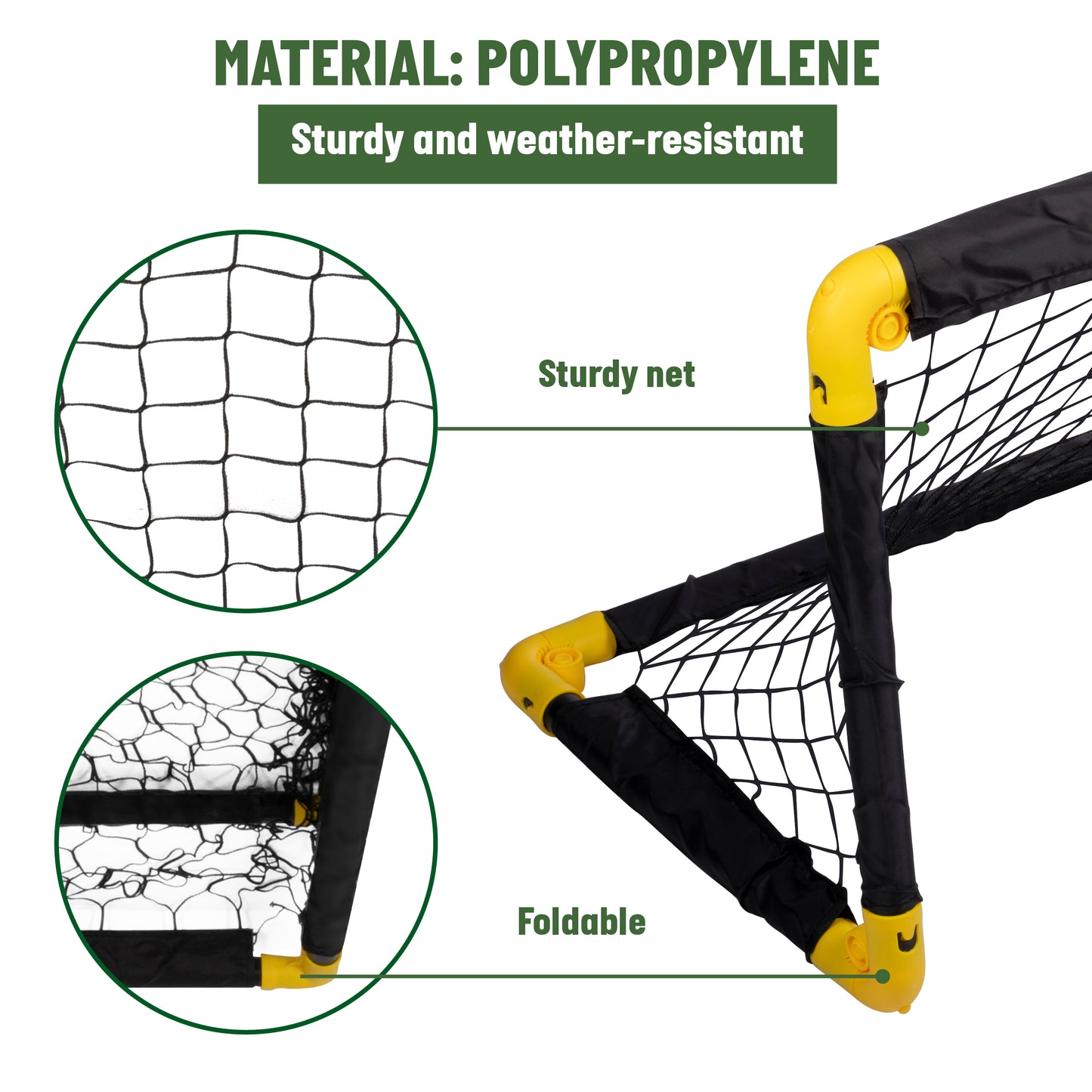 Soccer Goal Foldable 55Cm Pp