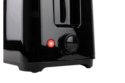 Toaster 700W  Pl Black