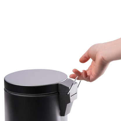Pedal Bin 3L 2Pc Powder Coated