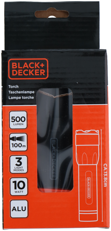 Torch Led 10W 500Lm 100M Beam