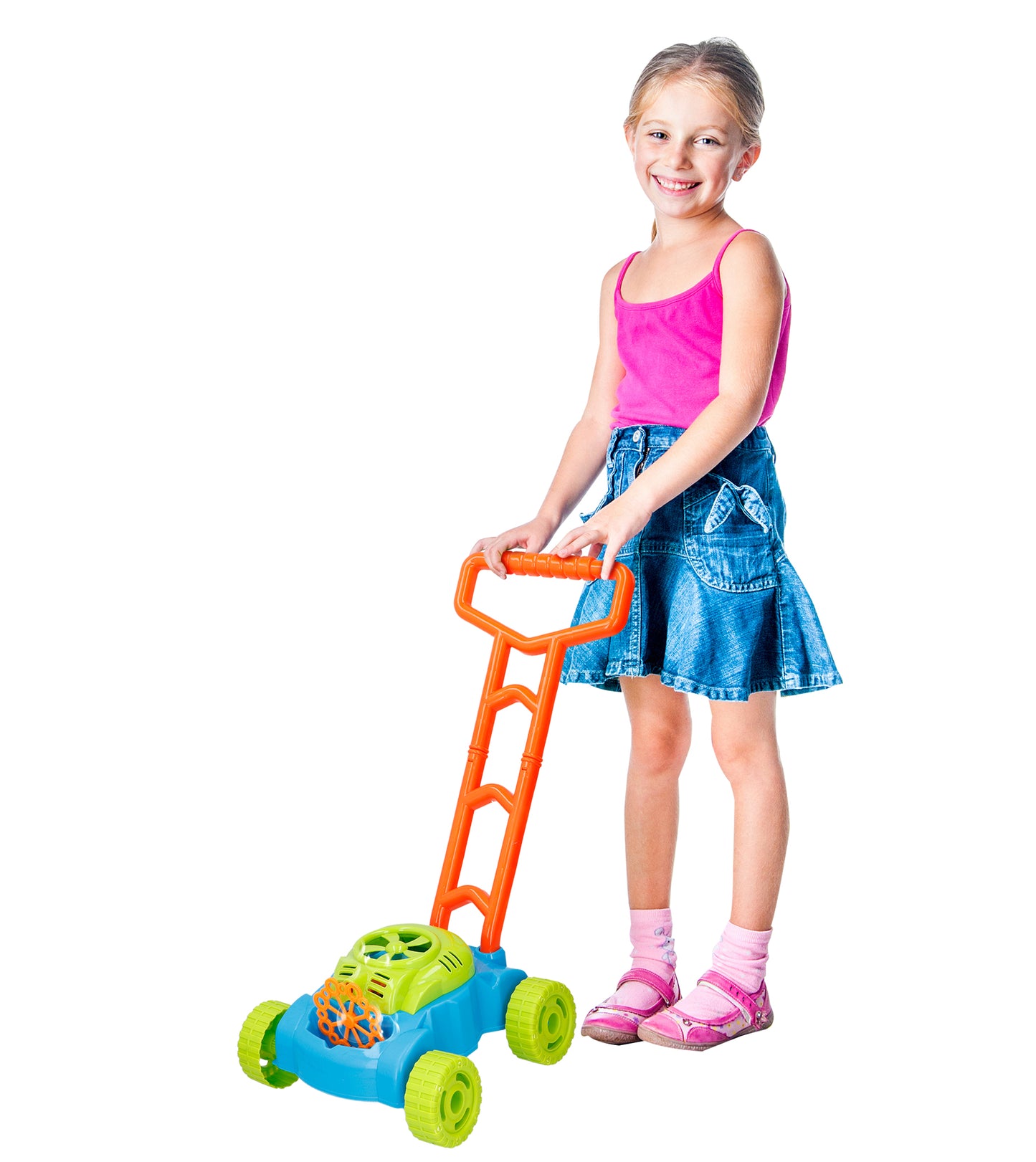 Bubble Machine Lawn Mower B/O