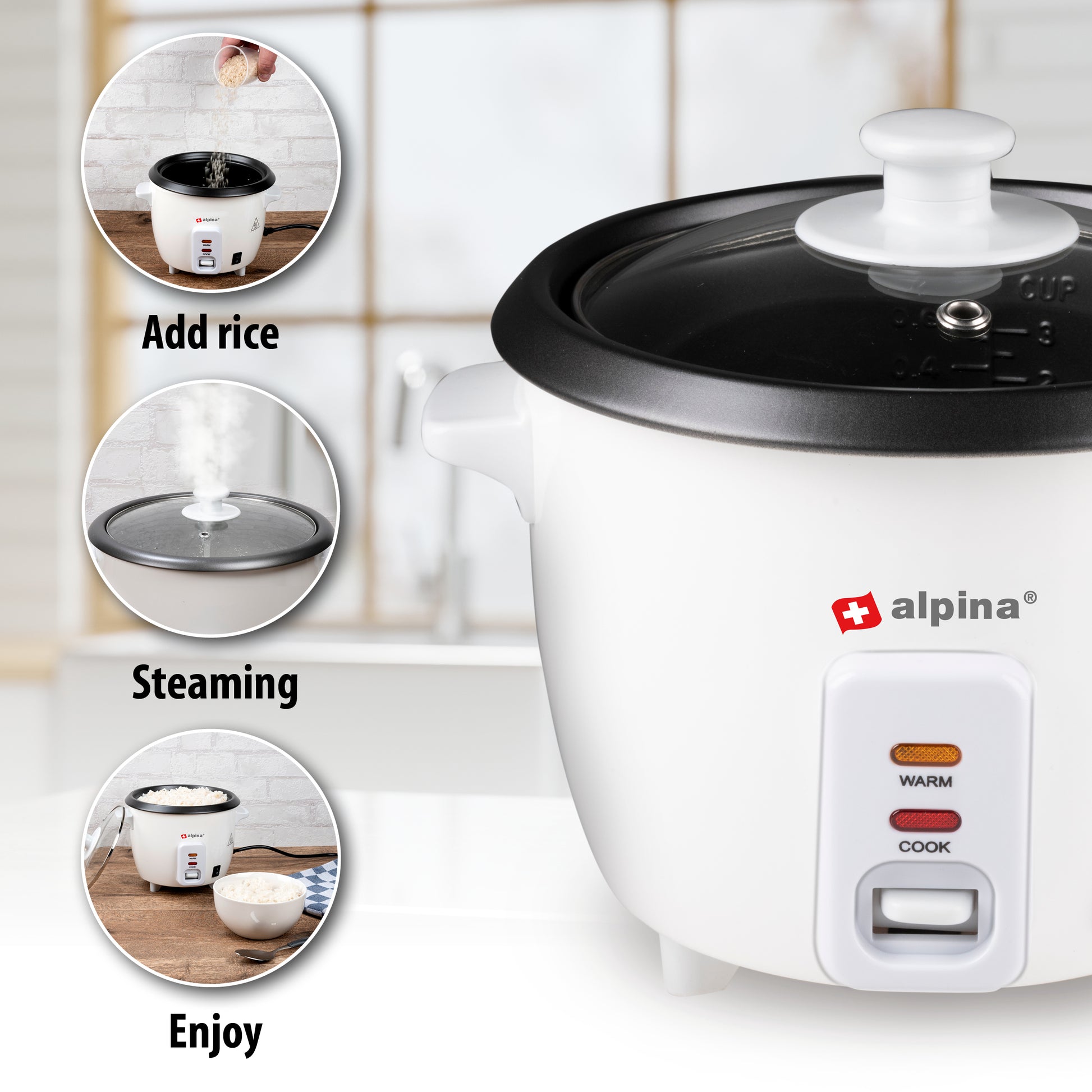 Rice Cooker 0,6L 300W