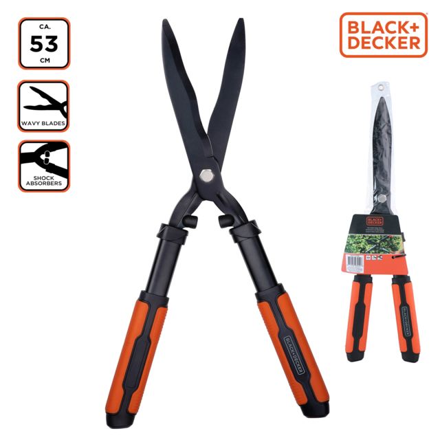 Hedge Shears Wavy Blade 21"