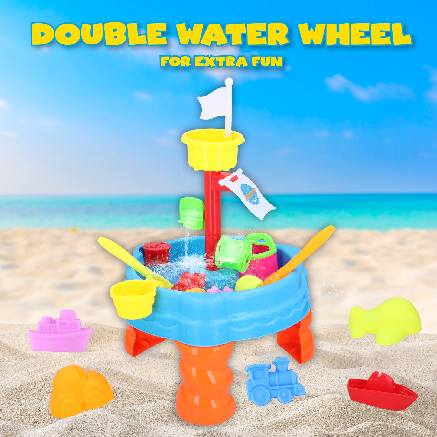 Sand Water Table 22Pcs