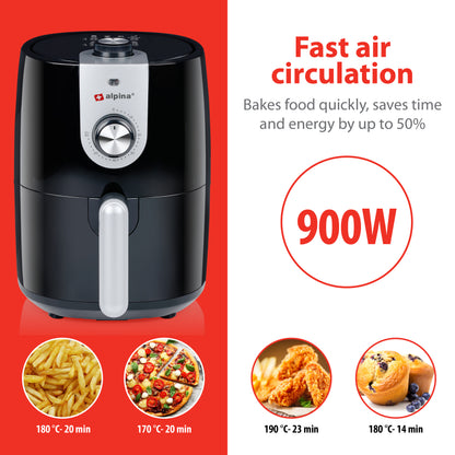 Airfryer 230V 2L 900W