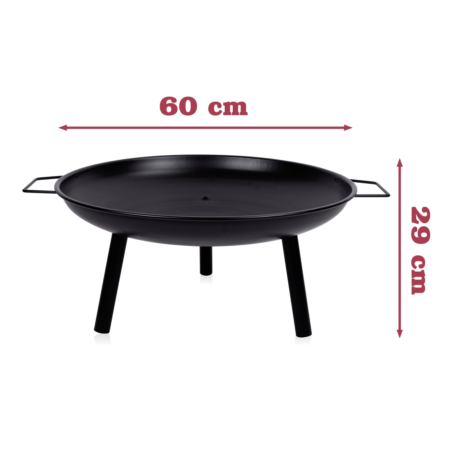 Firepit 60X60X29Cm