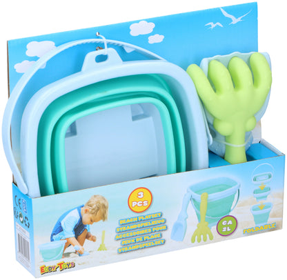 Folding Bucket Set 3Pcs (12Pc)