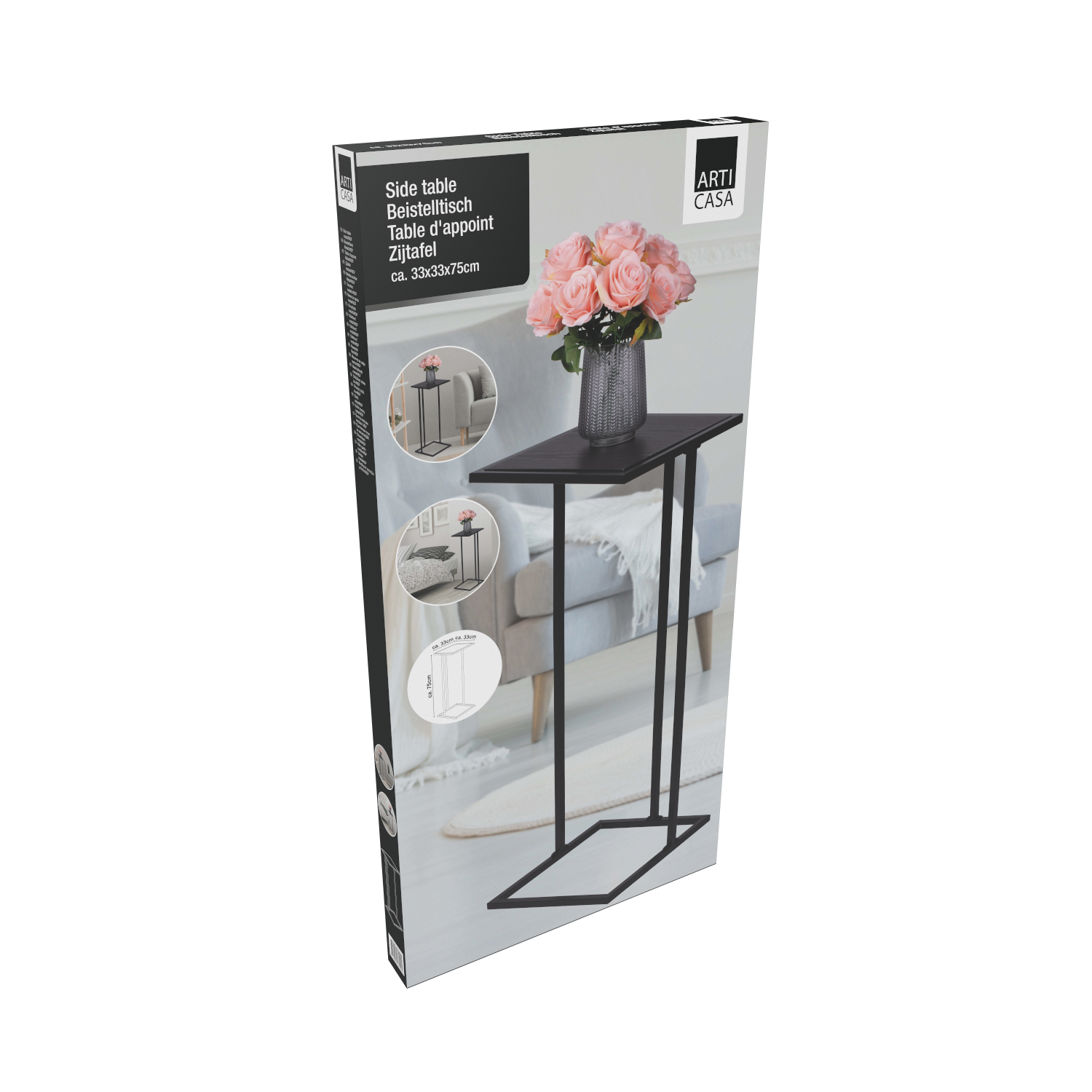 Side Table H75Cm
