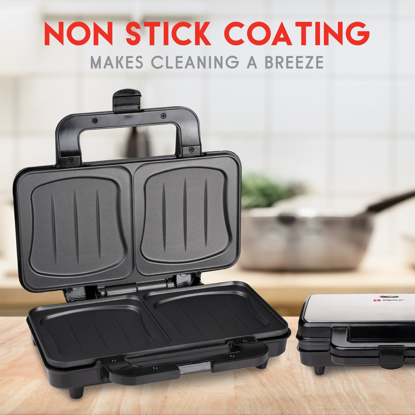Sandwich Maker Xl Ss