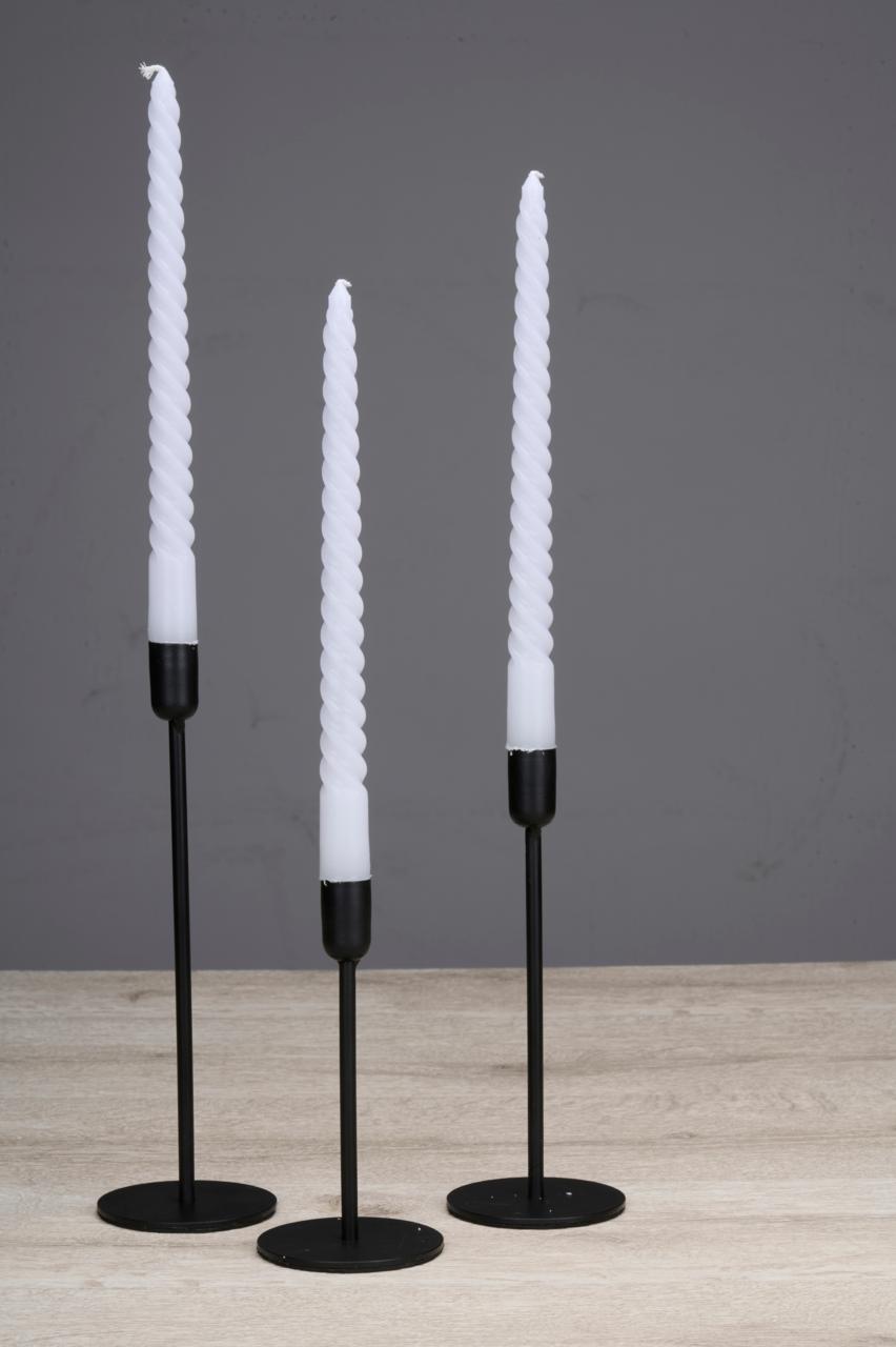 Metal Candle Holder 3Pc