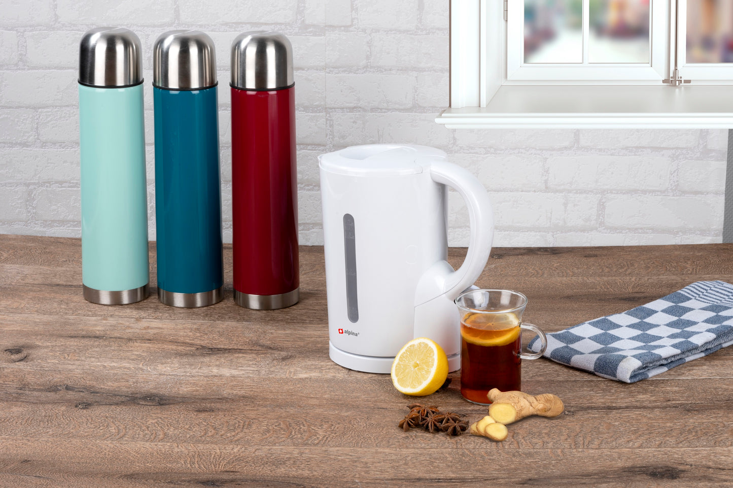 Water Kettle 1,7L White