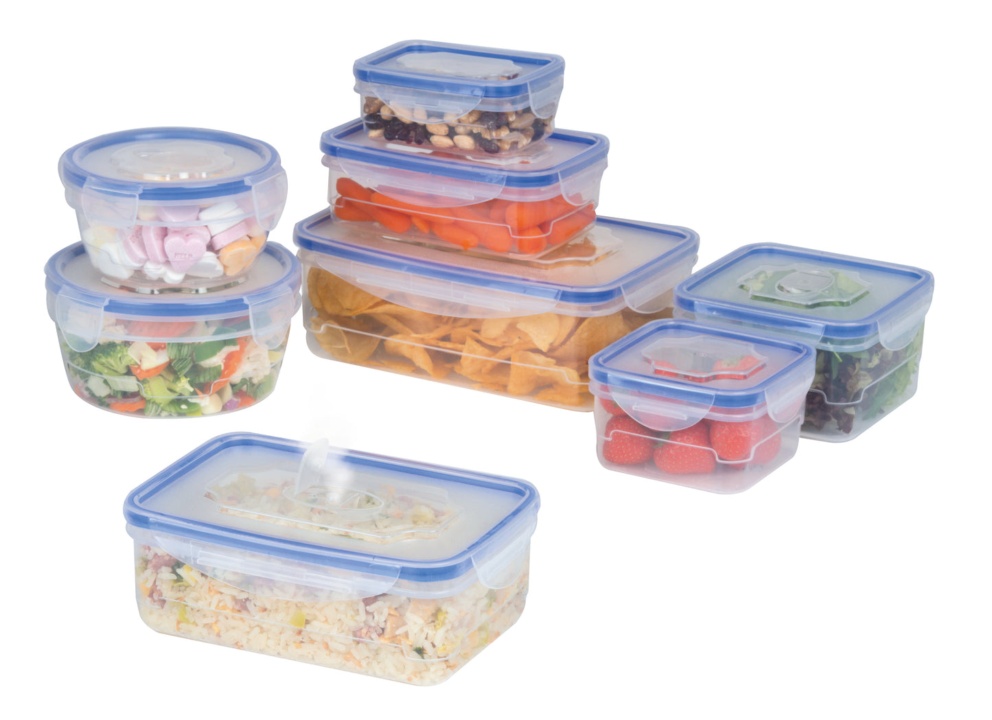 Storage Box Food 16Pcs Pp