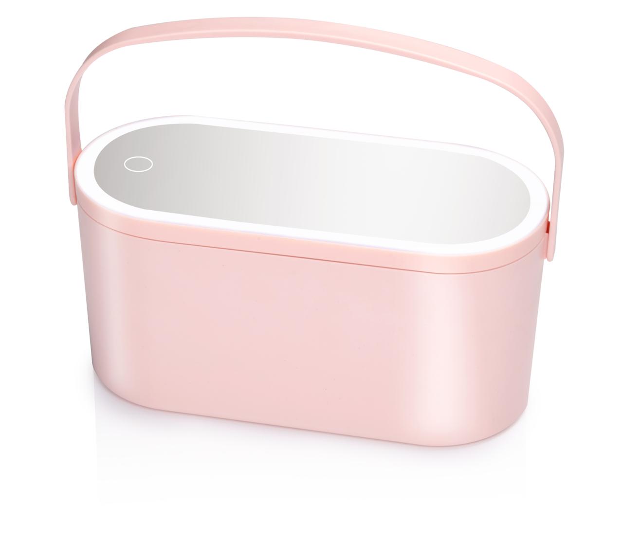 Travel Beauty Case With Led Mirror