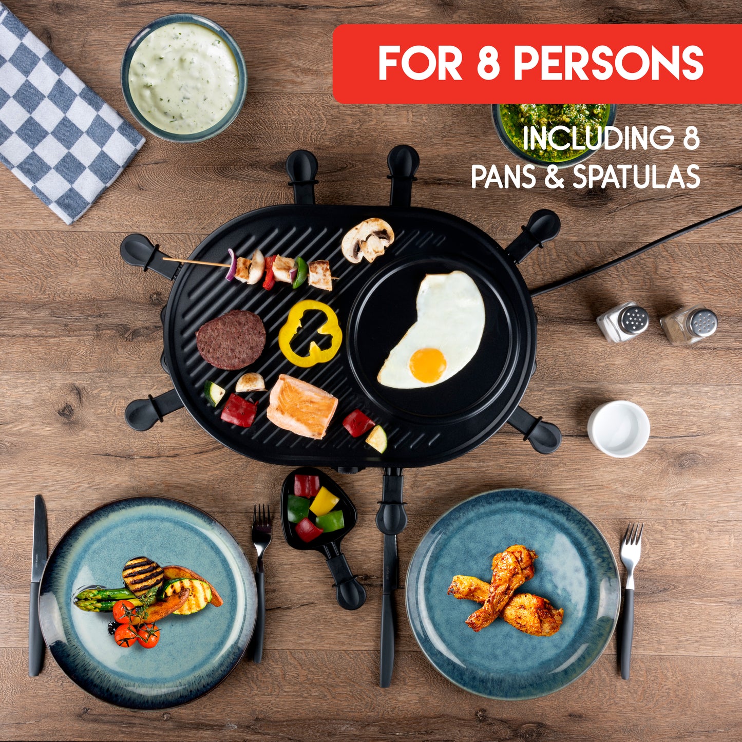 Raclette Grill Gourmet Abs