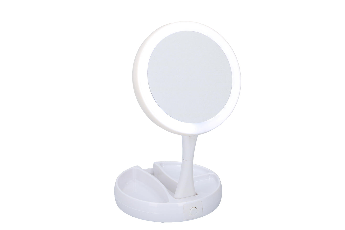 Cosmetic Mirror 12Led Foldable
