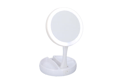 Cosmetic Mirror 12Led Foldable