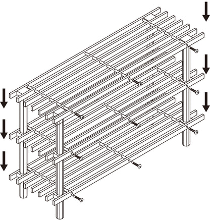 Shoe Rack 3 Levels