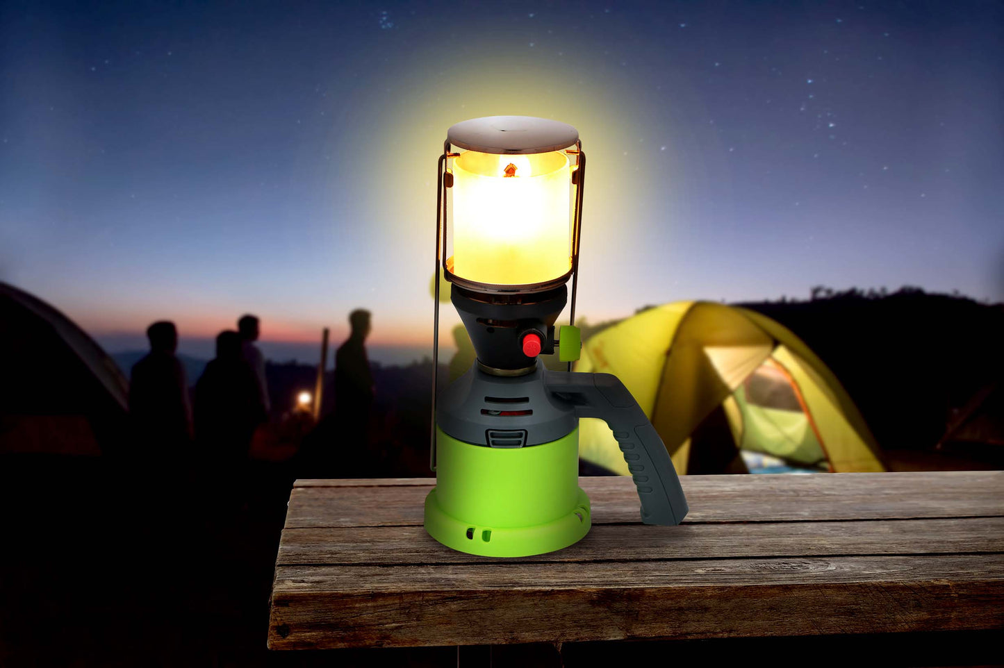 Camping Light Gas 190G Cart.