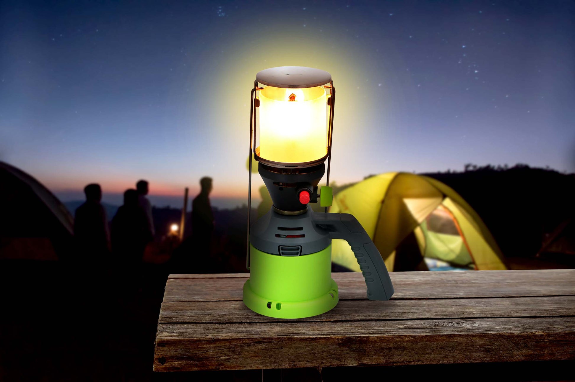 Camping Light Gas 190G Cart.