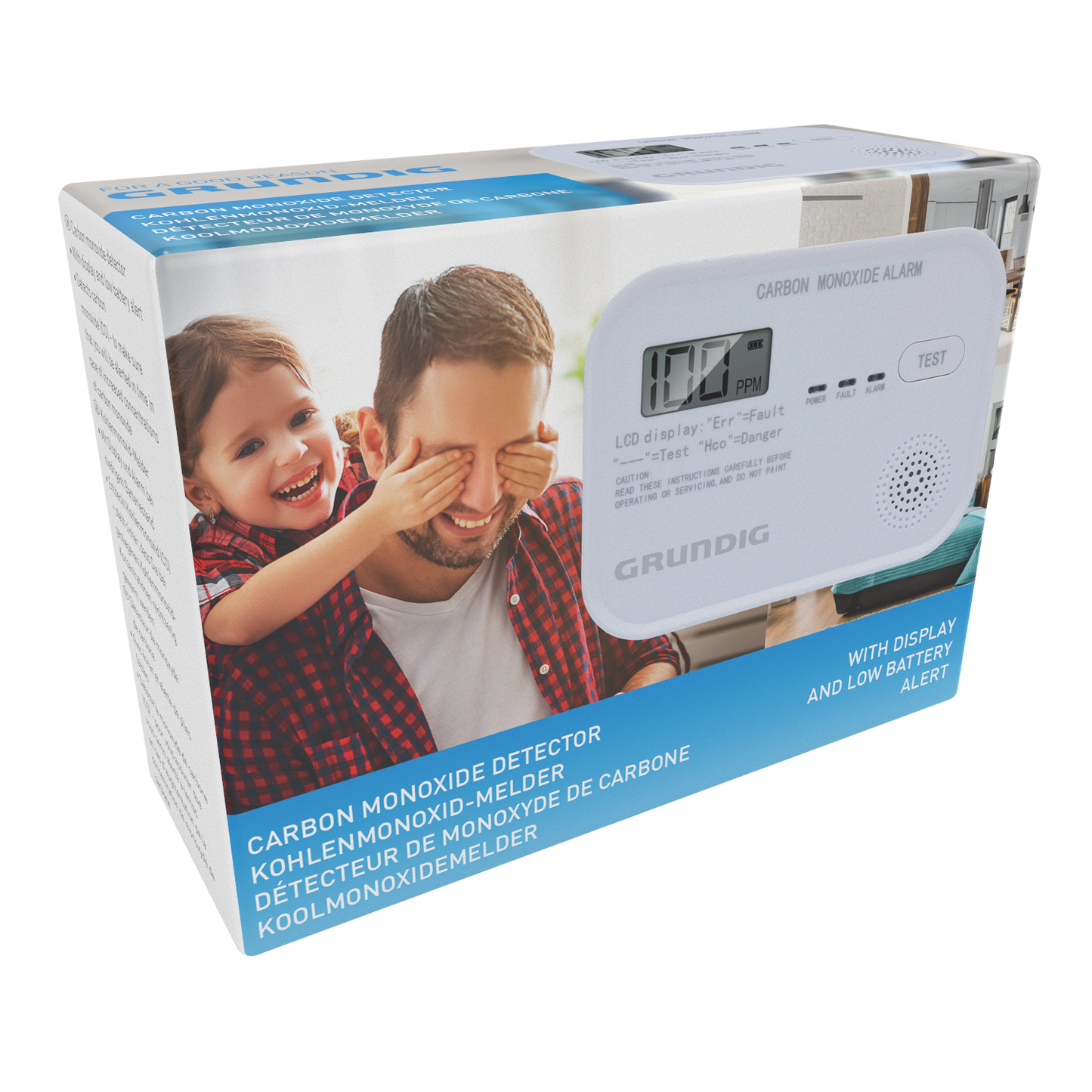 Carbon Monoxide (Co) Detector 85Db