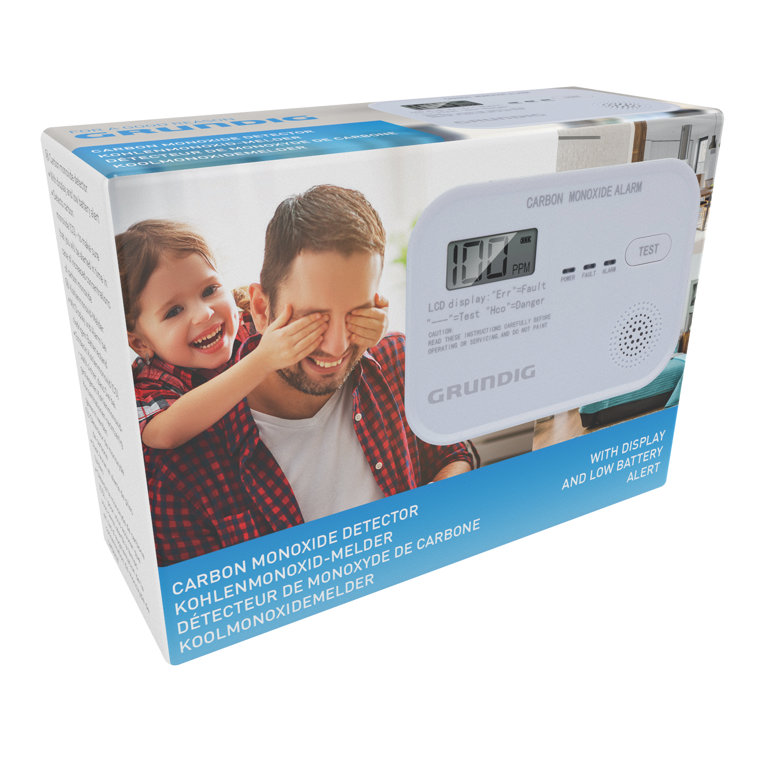Carbon Monoxide (Co) Detector 85Db