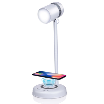 Lamp Desk Led 3-In-1 Dim Wht