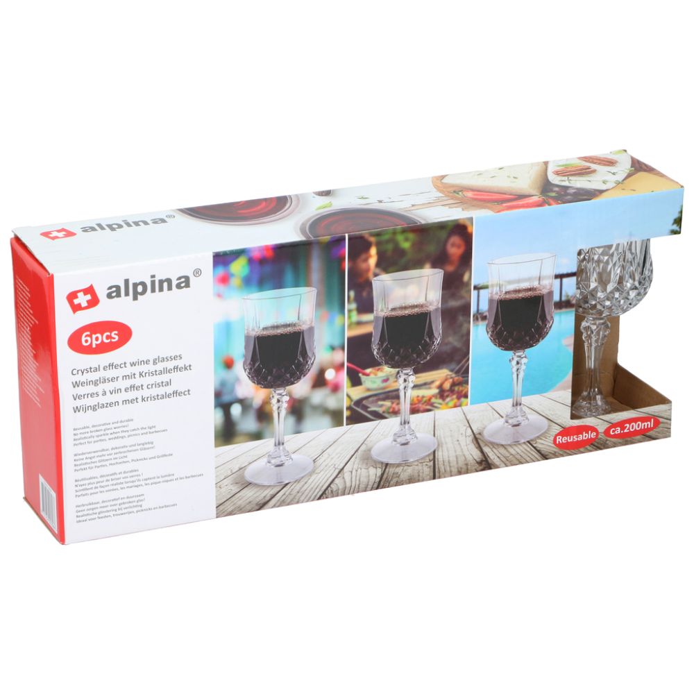 Wine Glass 200Ml 6Pc