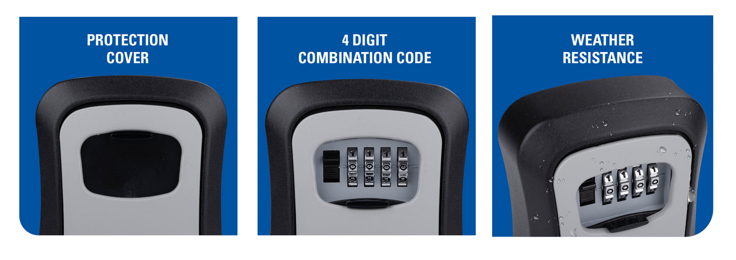 Key Safe With Combination Lock