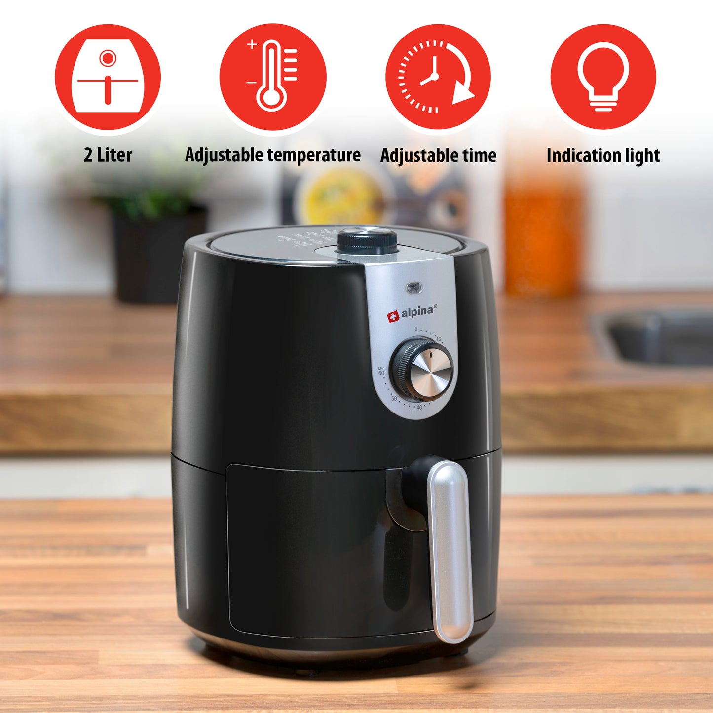Airfryer 230V 2L 900W