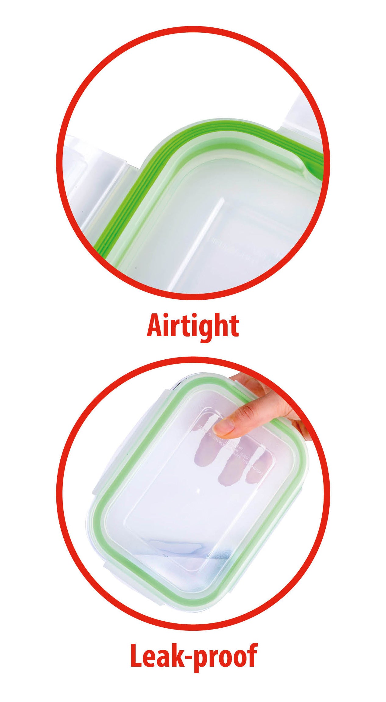Food Container 18Pc 9Different Sizes