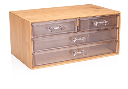 Cosmetic Box 4 Drawer