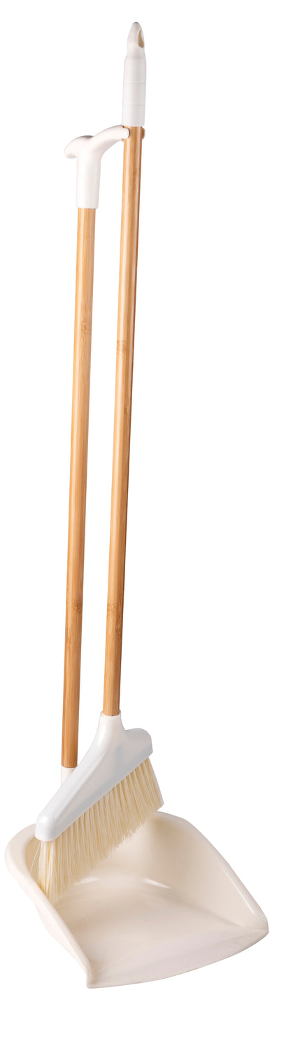 Dustpan & Broom Set Bamboo