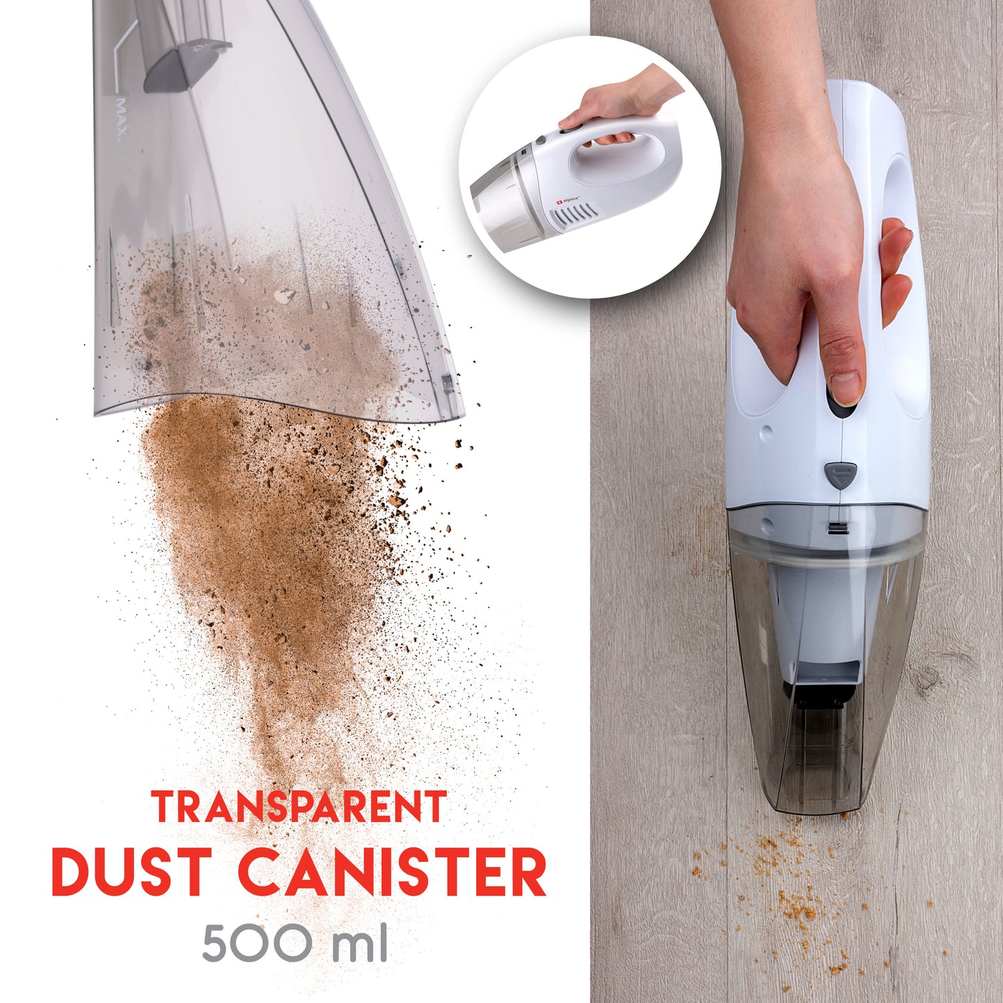 Vacuum Cleaner Handheld 4.8V