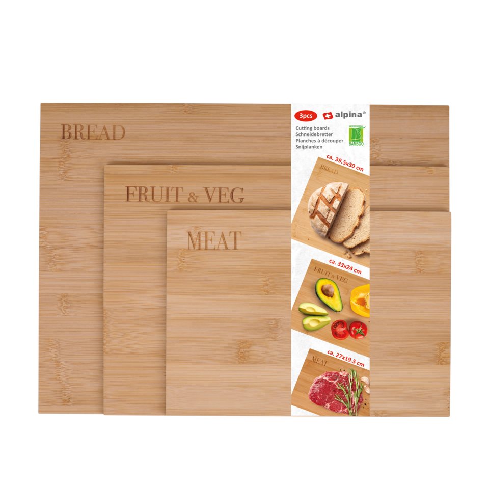 Cut Board With Text 3Pcs