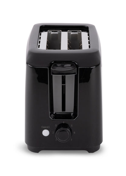 Toaster 700W  Pl Black