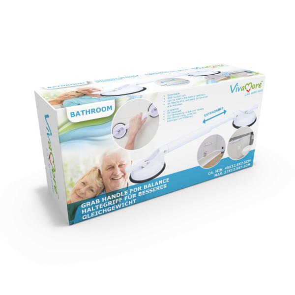Suction Bar Extendable Handle