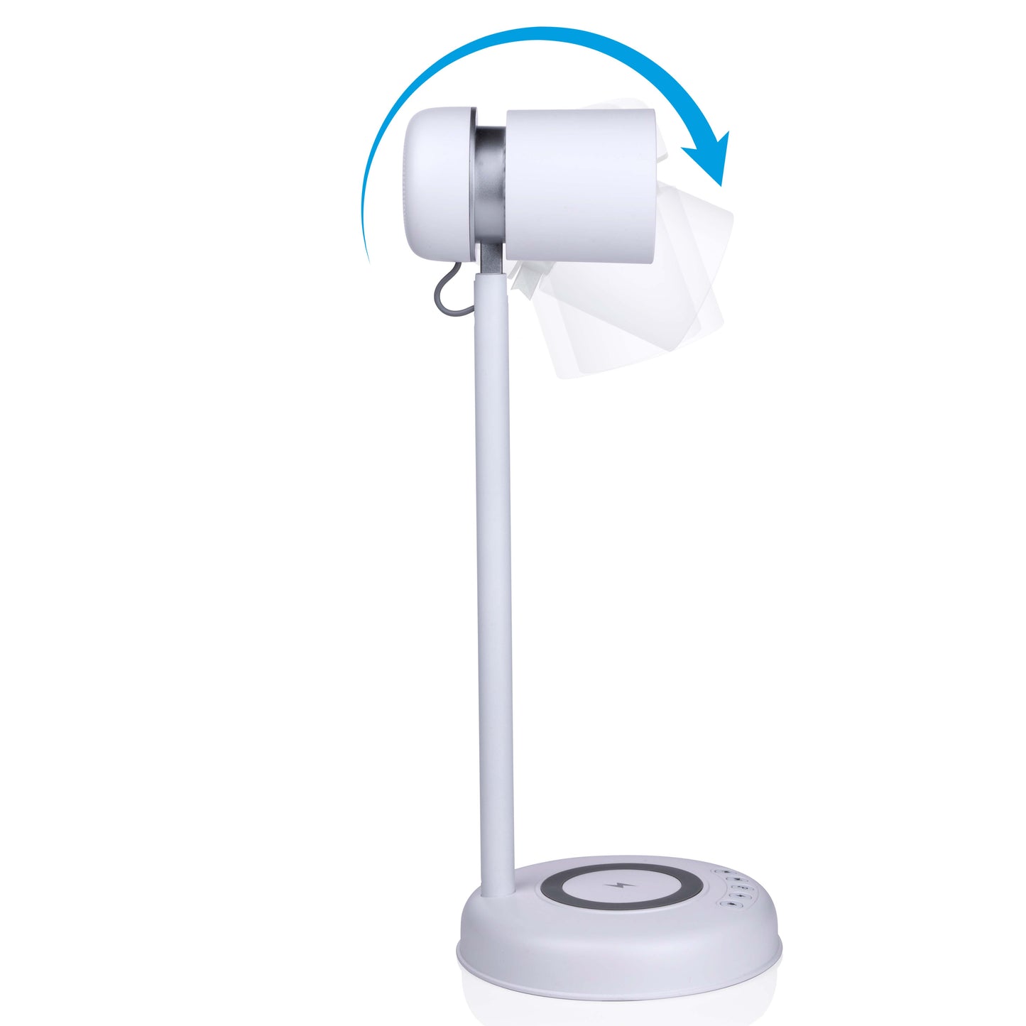 Lamp Desk Led 3-In-1 Dim Wht