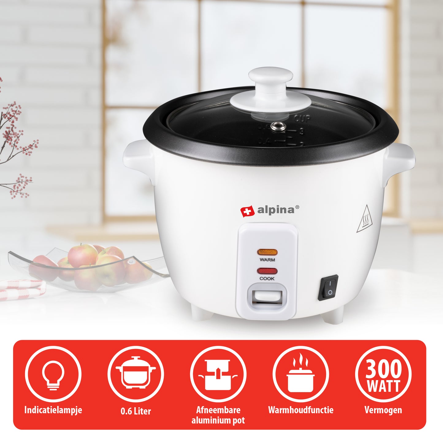 Rice Cooker 0,6L 300W