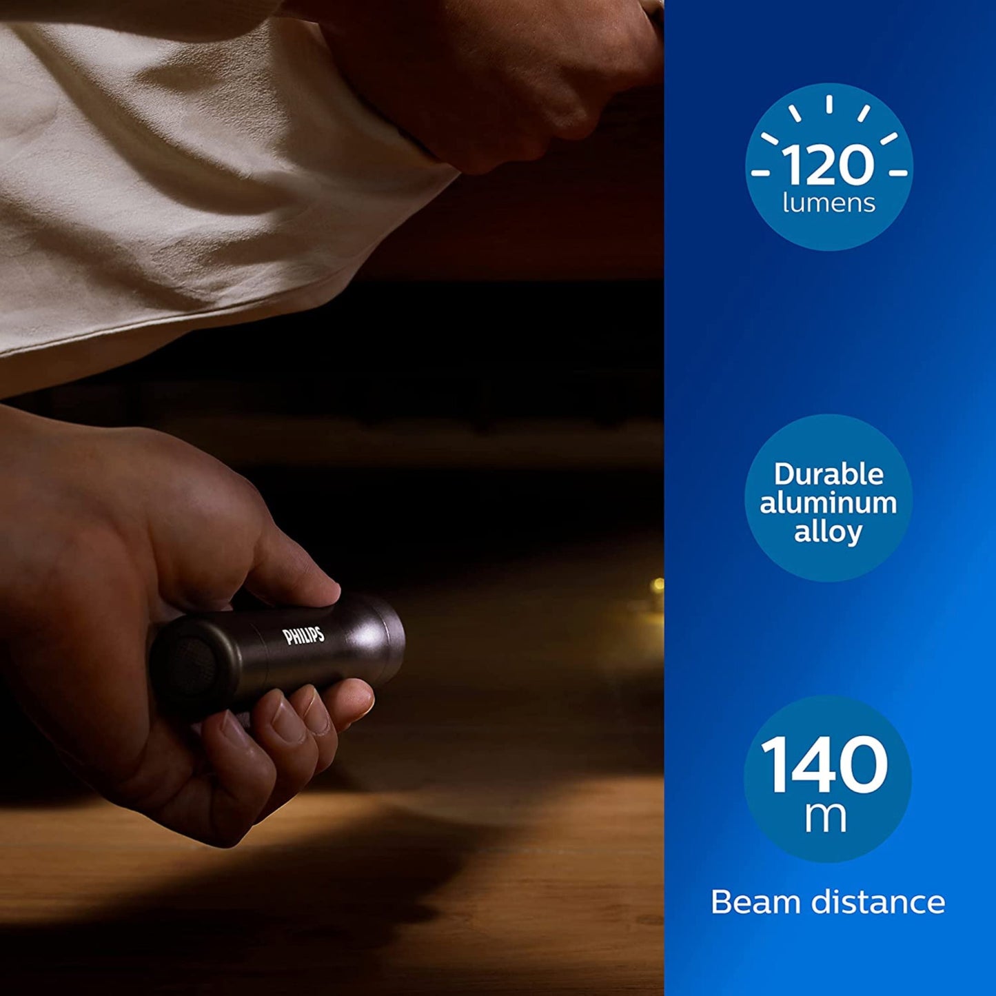 Flashlight 120Lm Ipx4